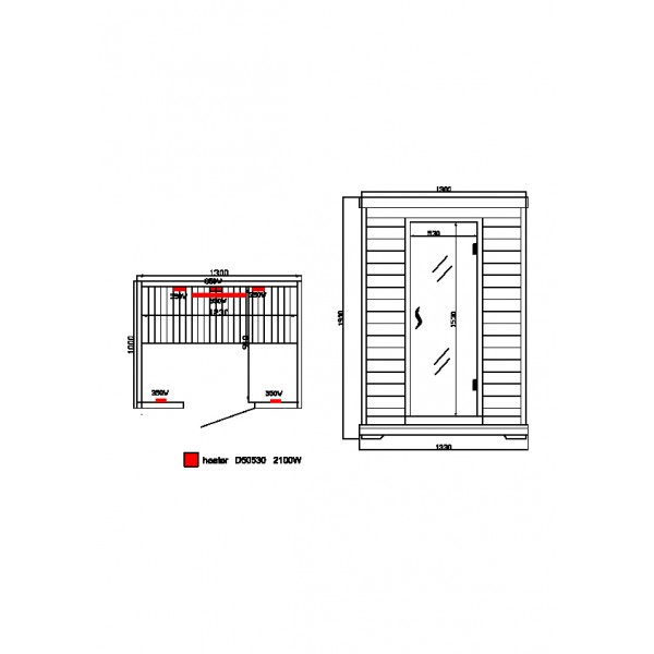 SAUNA INFRAROSSI 2 PERSONE CLASSICO 1 - immagine 4