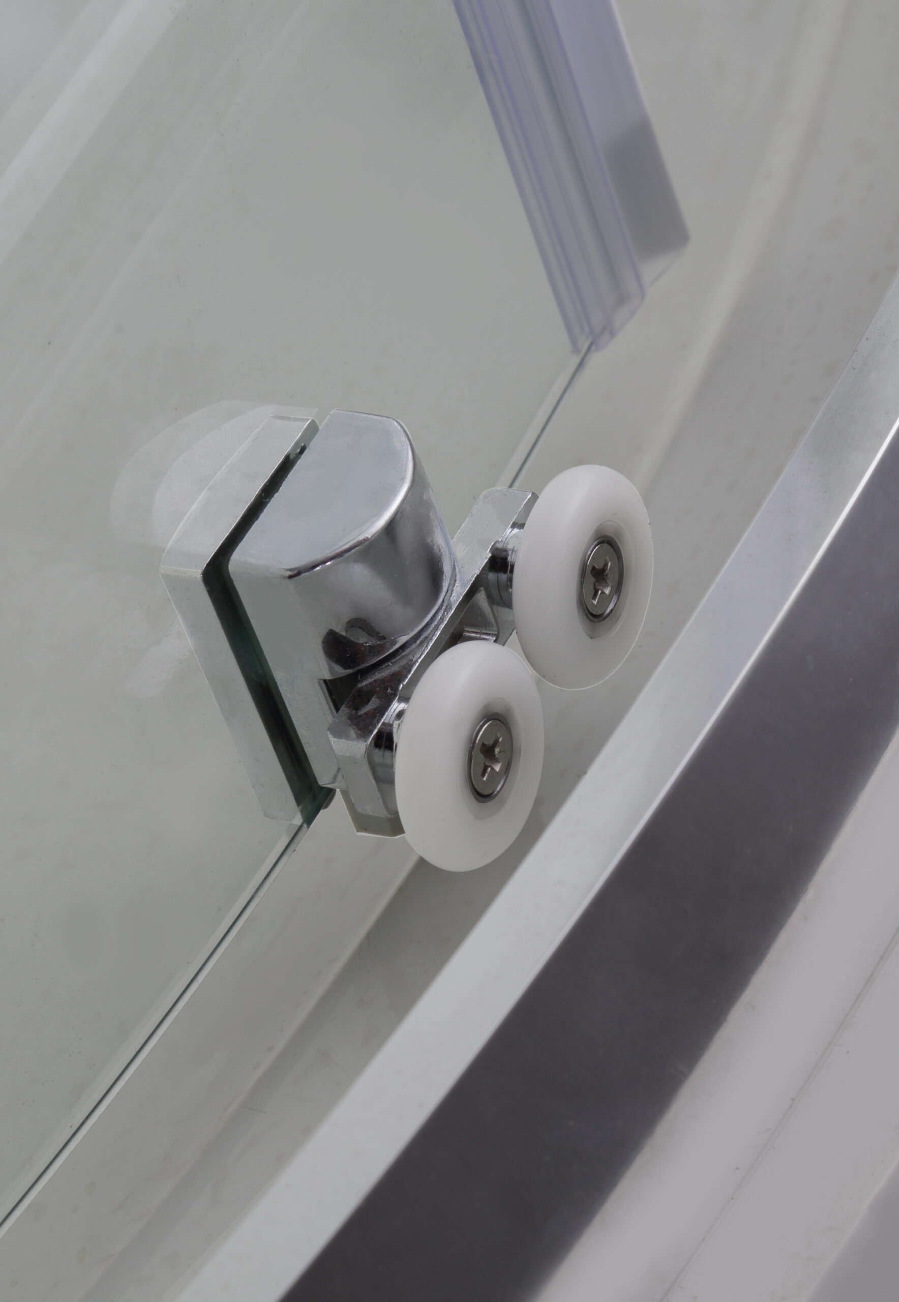 PARETE VASCA SCORREVOLE 120x140h in CRISTALLO - immagine 7