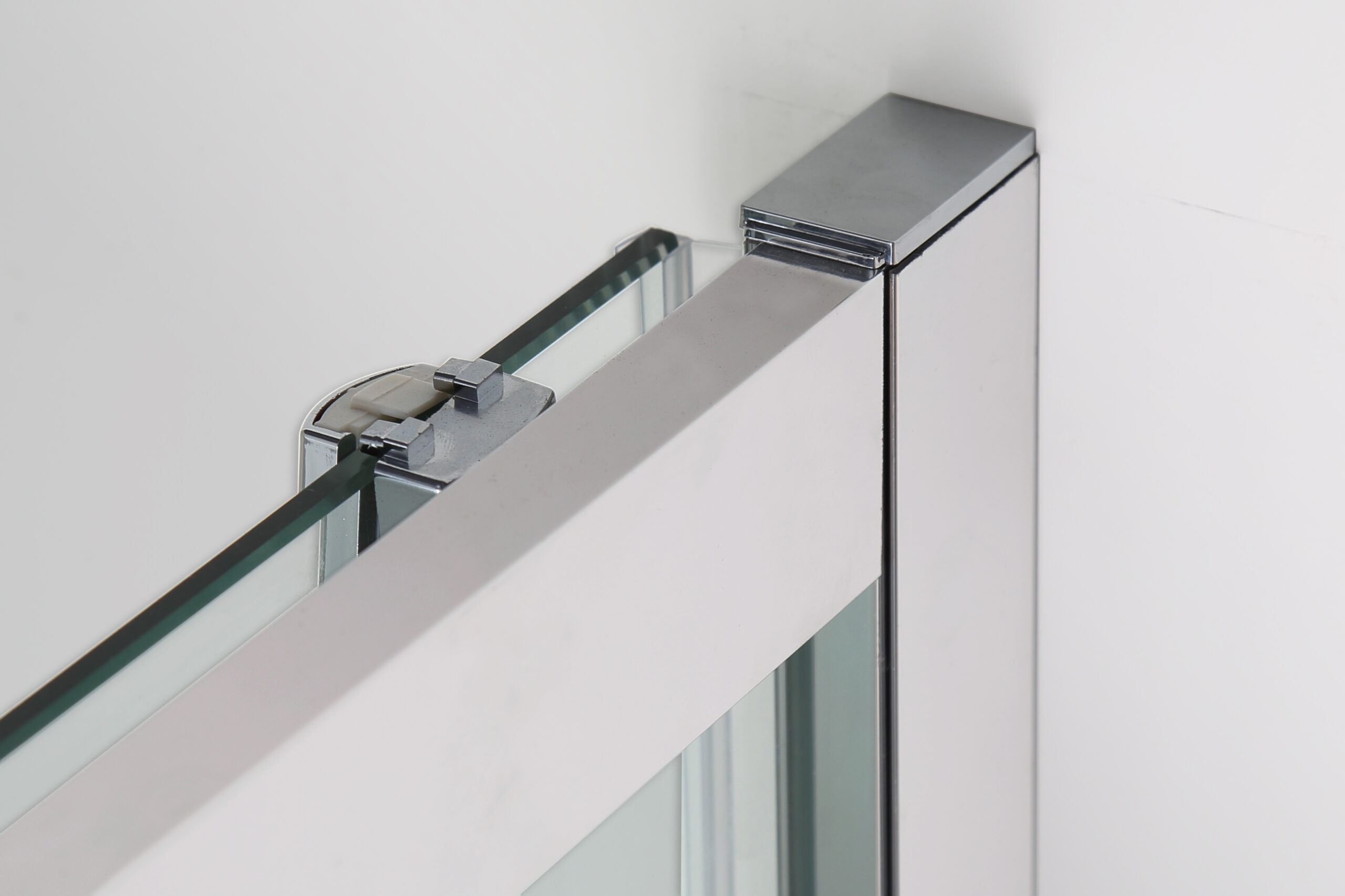 PARETE VASCA SCORREVOLE 120x140h in CRISTALLO - immagine 6