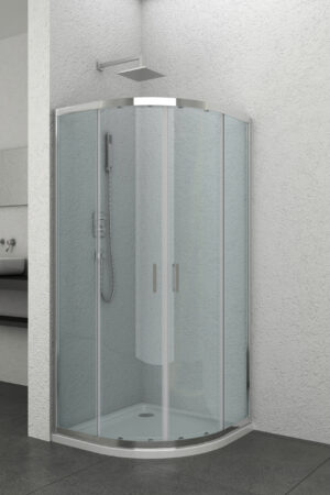 BOX DOCCIA CIRCOLARE DIANA 6mm 195h EASY CLEAN