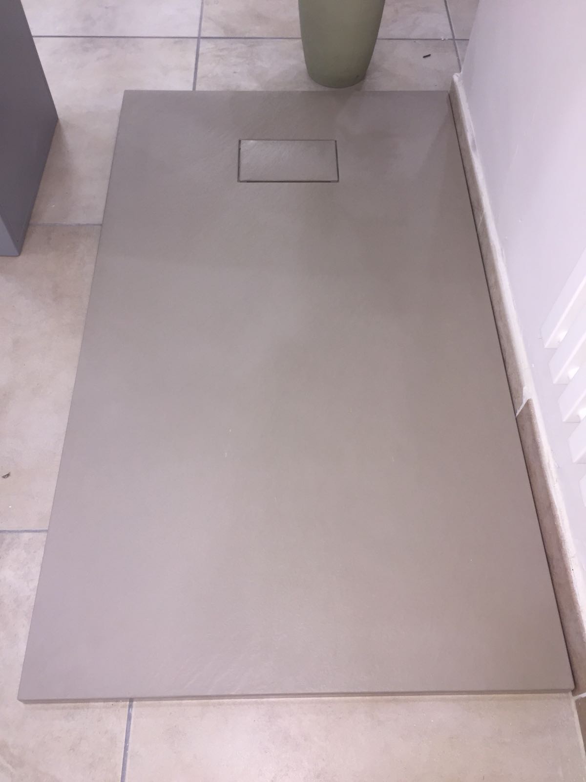 PIATTO DOCCIA AMBRA EFFETTO PIETRA