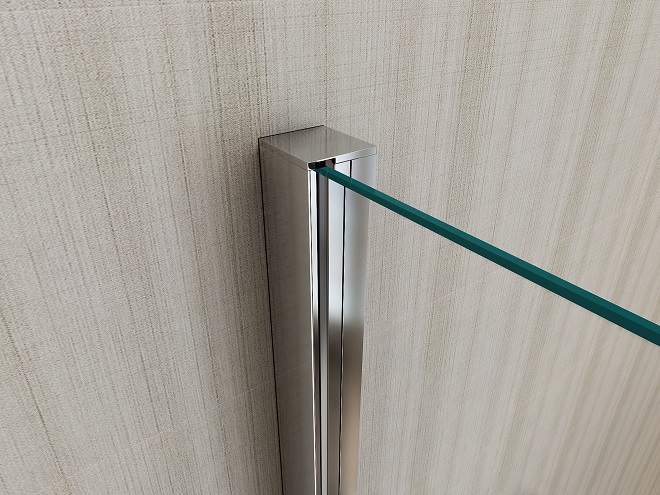BOX DOCCIA CON PORTA BATTENTE E PARETE FISSA - immagine 5