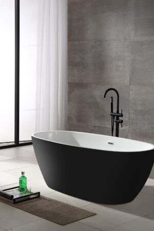 VASCA DA BAGNO ELDORADO ELITE' NOIRE FREESTANDING