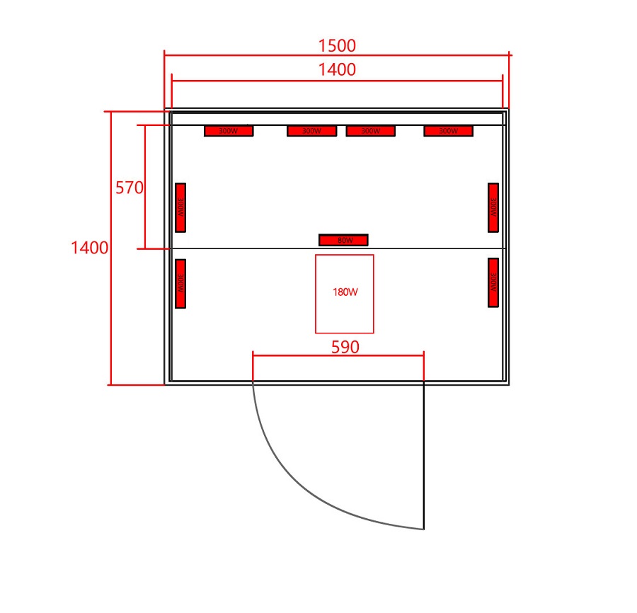 SAUNA INFRAROSSI SPACE OPEN - immagine 23