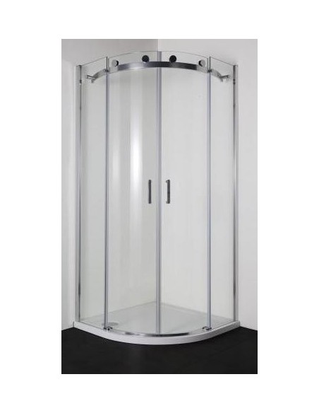 BOX CIRCOLARE 90X90X195 VETRO 8 MM