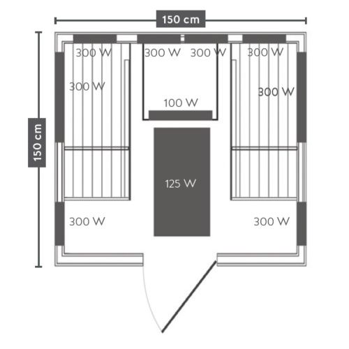 SAUNA INFRAROSSI NEW OSLO - immagine 7