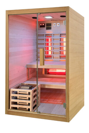 SAUNA INFRAROSSI E FIRLANDESE NEW TWINCOMBI X 2 PERSONE