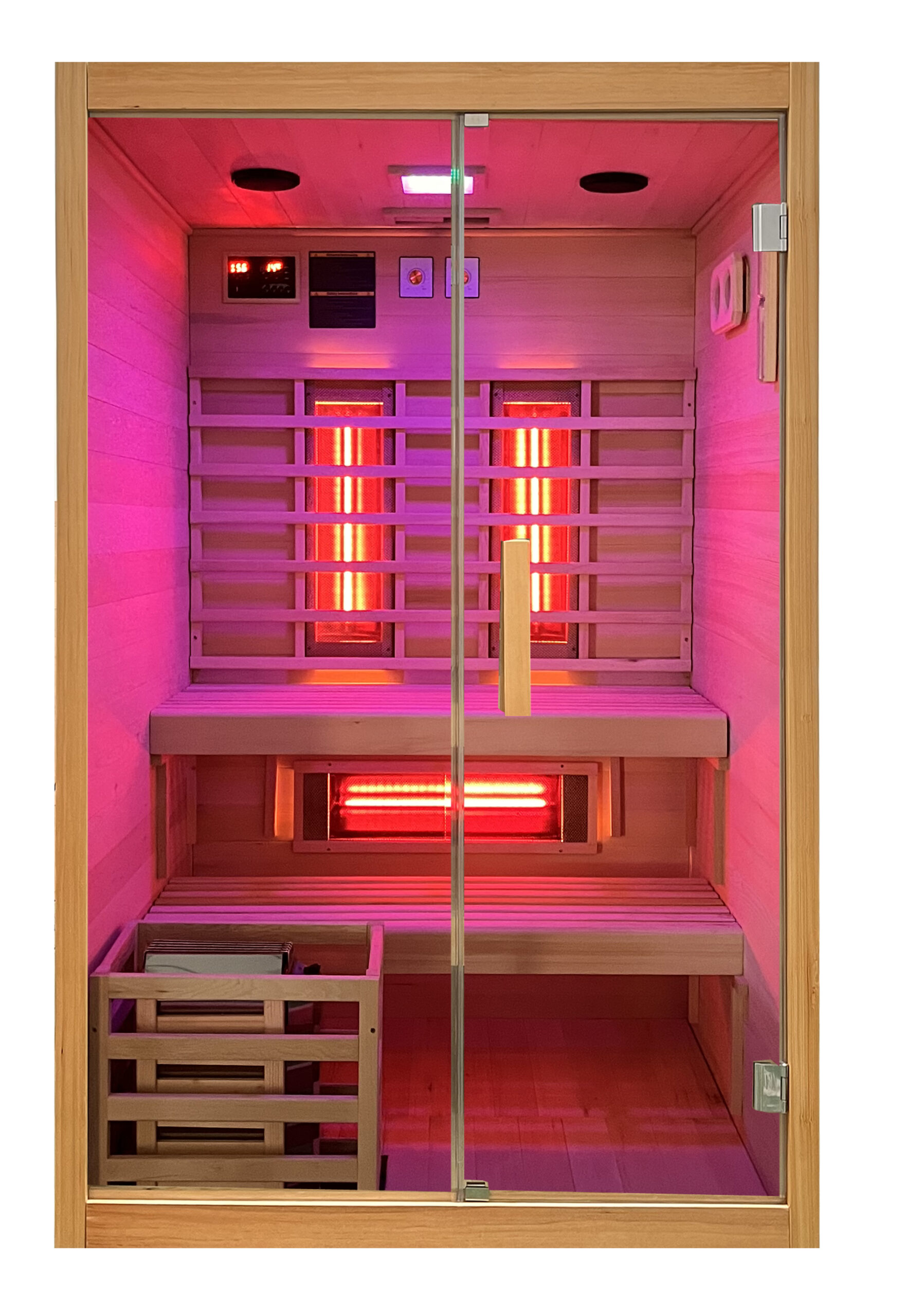 SAUNA INFRAROSSI E FIRLANDESE NEW TWINCOMBI X 2 PERSONE - immagine 4