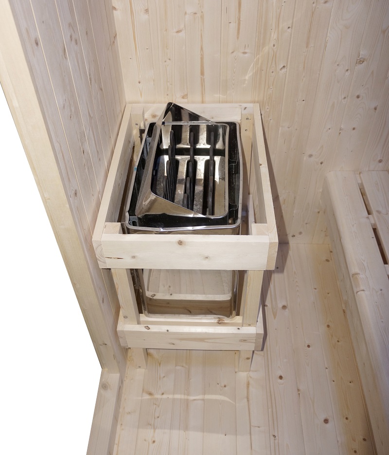 SAUNA PER ESTERNO LAHTI COMBINATA FIRLANDESE INFRAROSSI - immagine 11