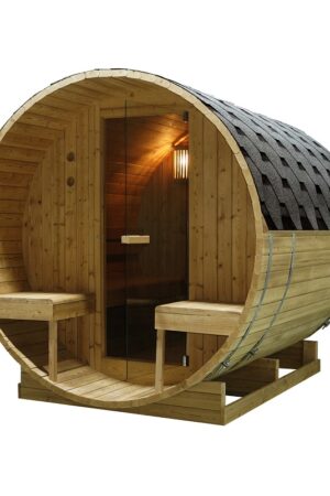 SAUNA FINLANDESE A BOTTE DA ESTERNO BERGER