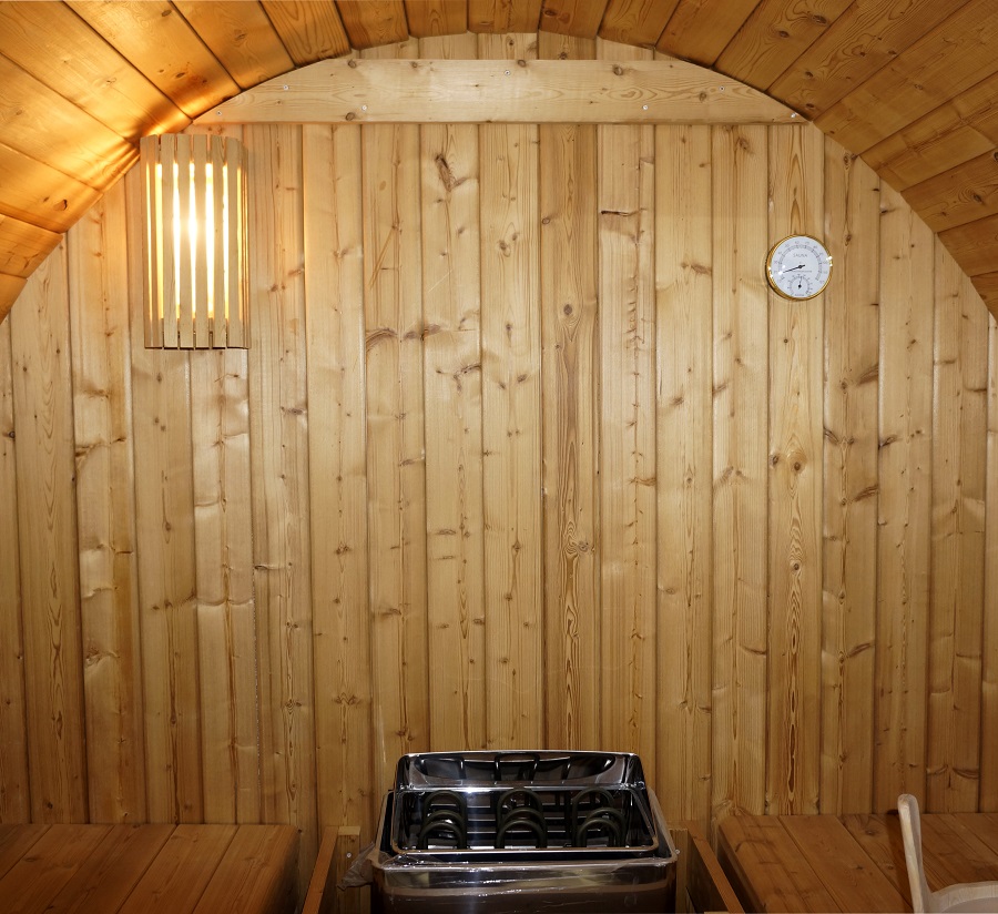 SAUNA FINLANDESE DA ESTERNO A BOTTE TROMSO XL - immagine 6