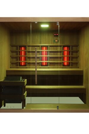 KOTKA SAUNA DOPPIA FUNZIONE FINLANDESE -INFRAROSSI