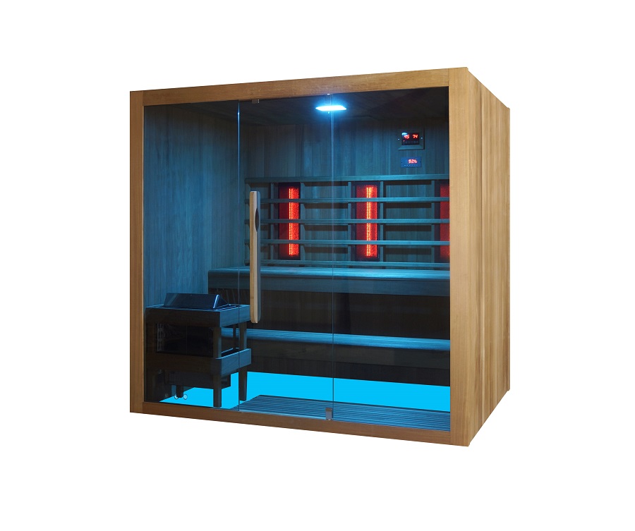 KOTKA SAUNA DOPPIA FUNZIONE FINLANDESE -INFRAROSSI - immagine 5