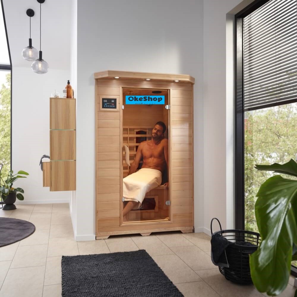 SAUNA INFRAROSSI SOLEROSSO M PER 2 PERSONE - immagine 3