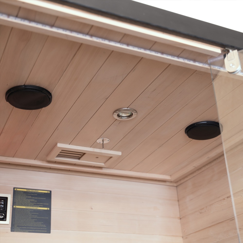SAUNA INFRAROSSI BLACK LUSSUOSA-M - immagine 5