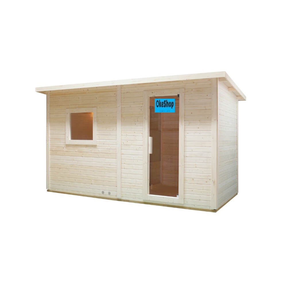 SAUNA FINLANDESE PER ESTERNO TALO XL 5 PERSONE - immagine 3