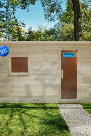 SAUNA FINLANDESE PER ESTERNO TALO XL 5 PERSONE