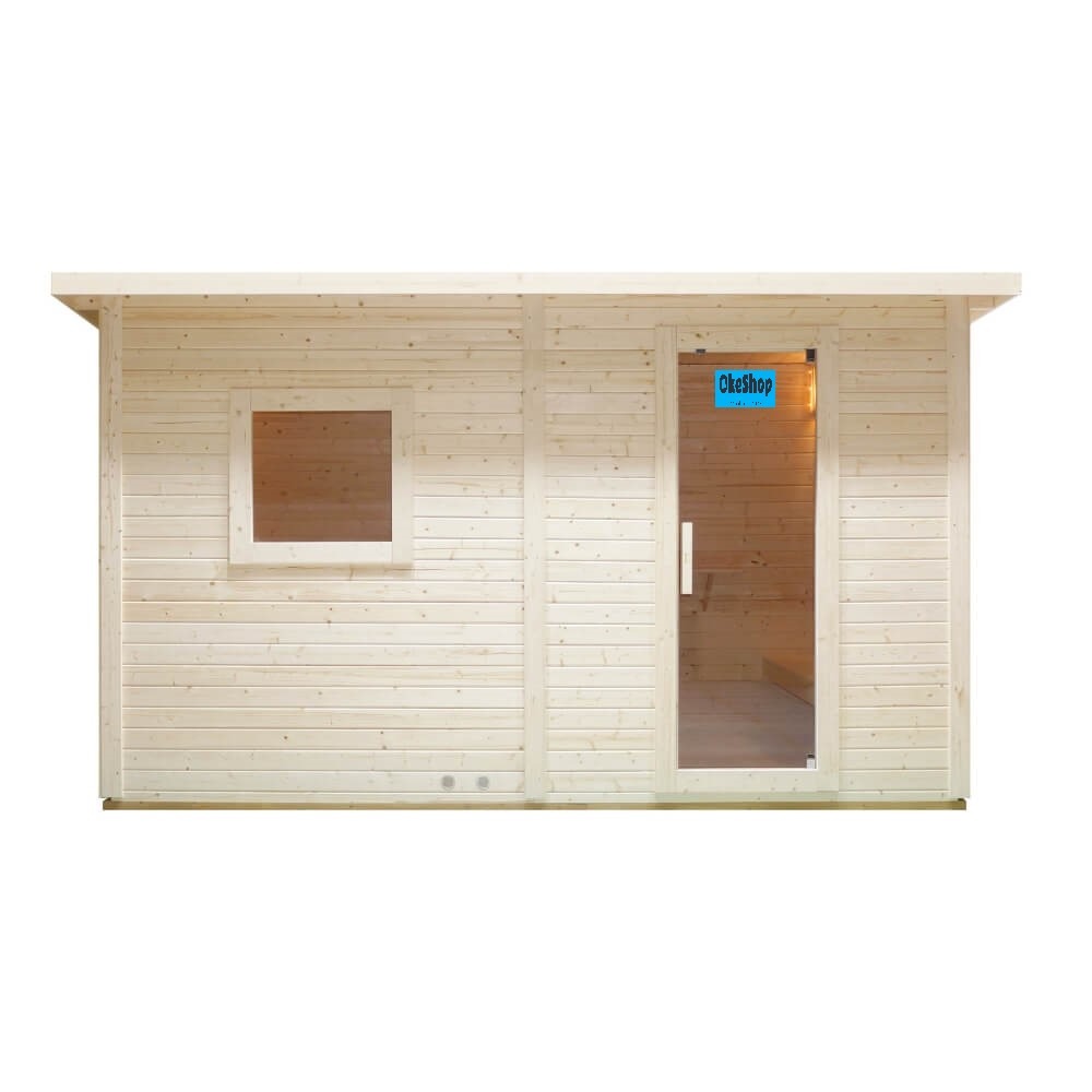SAUNA FINLANDESE PER ESTERNO TALO XL 5 PERSONE - immagine 4