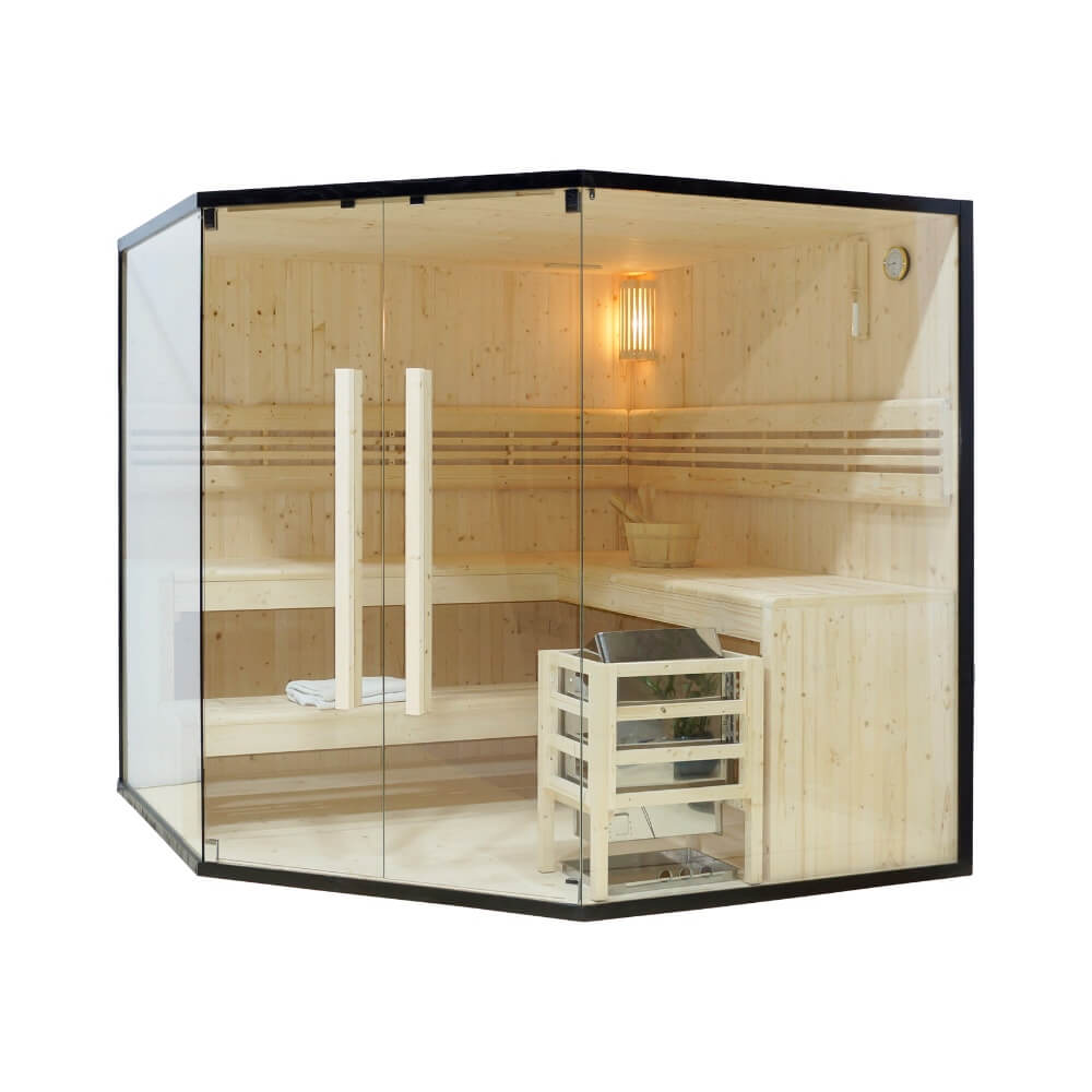SAUNA FINLANDESE OMBRA MAX XL PER 6 PERSONE - immagine 2
