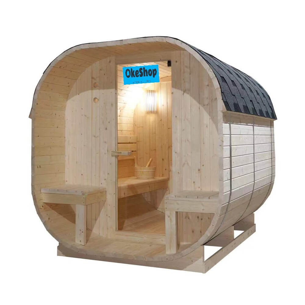 SAUNA FINLANDESE DA ESTERNO CUBE L HANKO - immagine 3