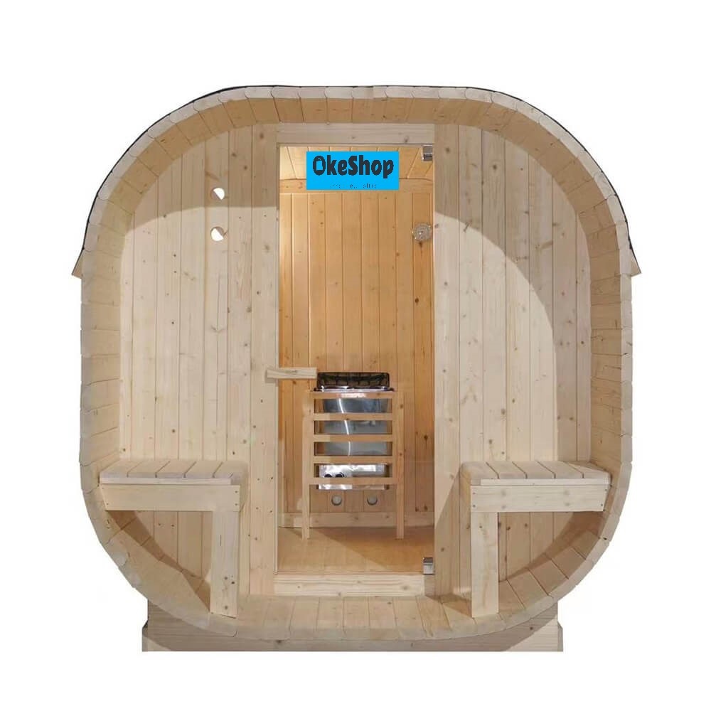 SAUNA FINLANDESE DA ESTERNO CUBE L HANKO - immagine 2