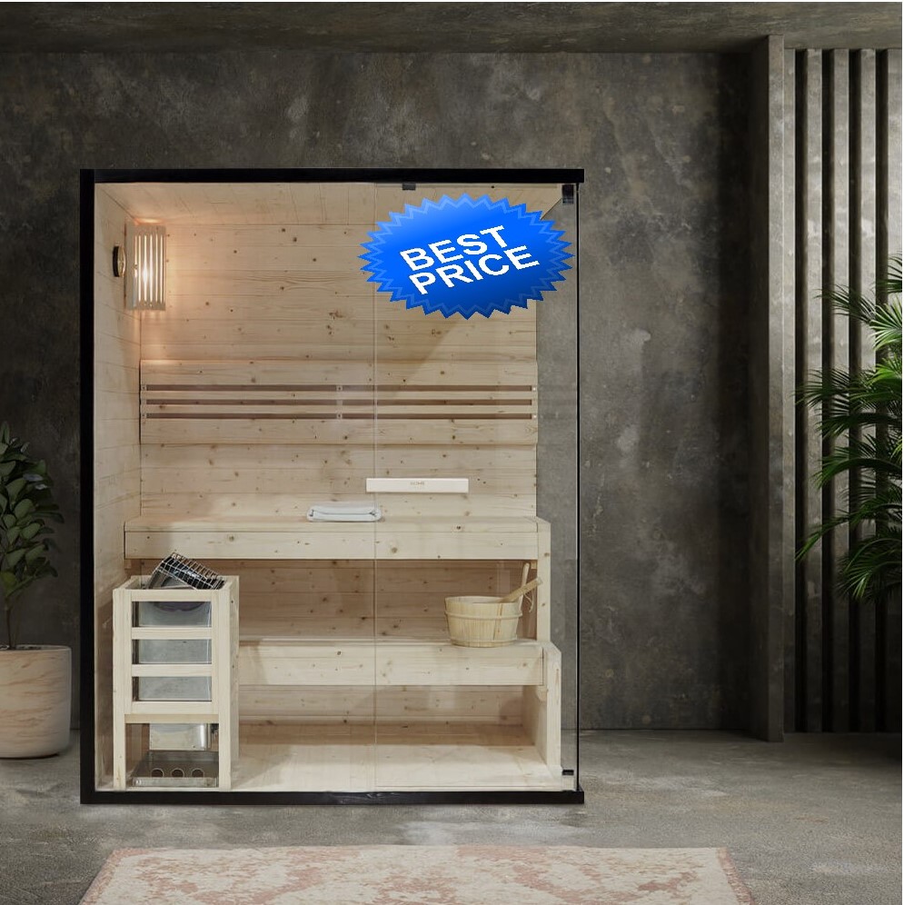 SAUNA FINLANDESE OMBRA L PER 3 PERSONE - immagine 3