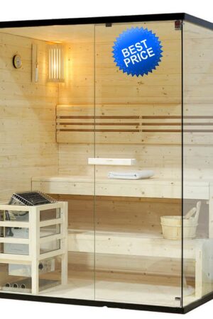 SAUNA FINLANDESE OMBRA L PER 3 PERSONE