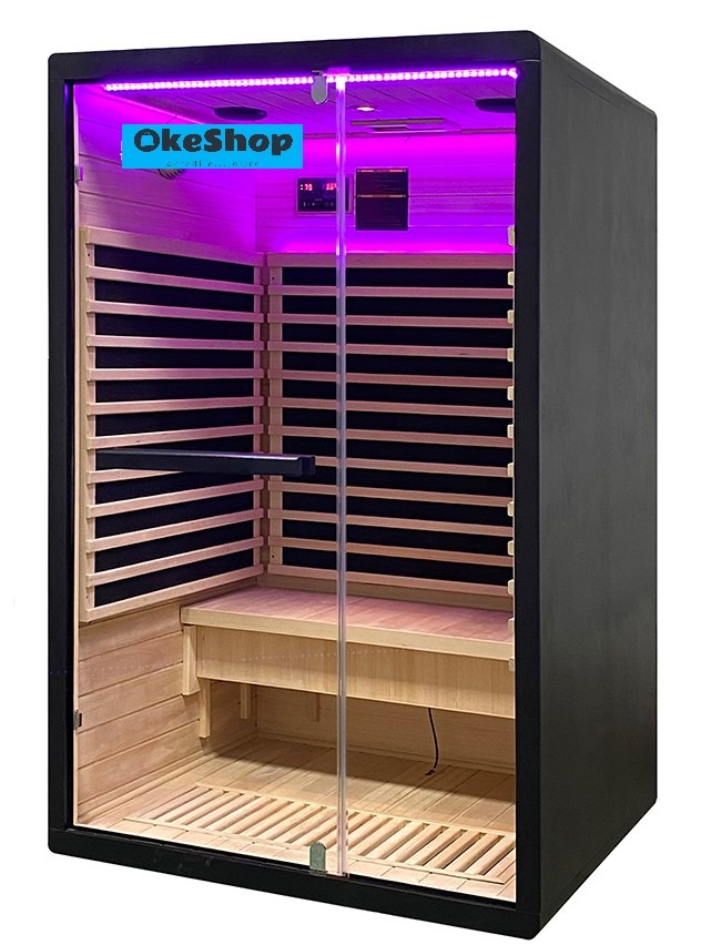 SAUNA INFRAROSSI BLACK LUSSUOSA-M - immagine 3