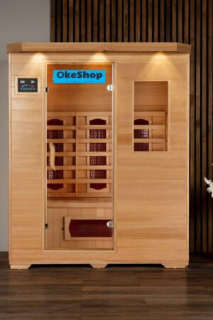 SAUNA INFRAROSSI SOLEROSSO L PER 3 PERSONE