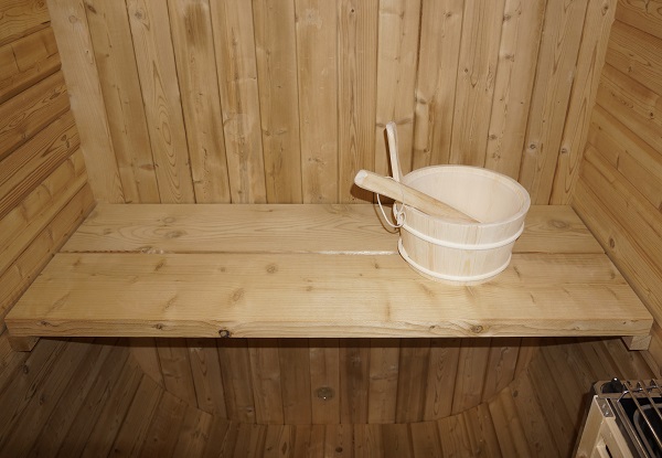 SAUNA FINLANDESE DA ESTERNO CUBE S HANKO - immagine 6