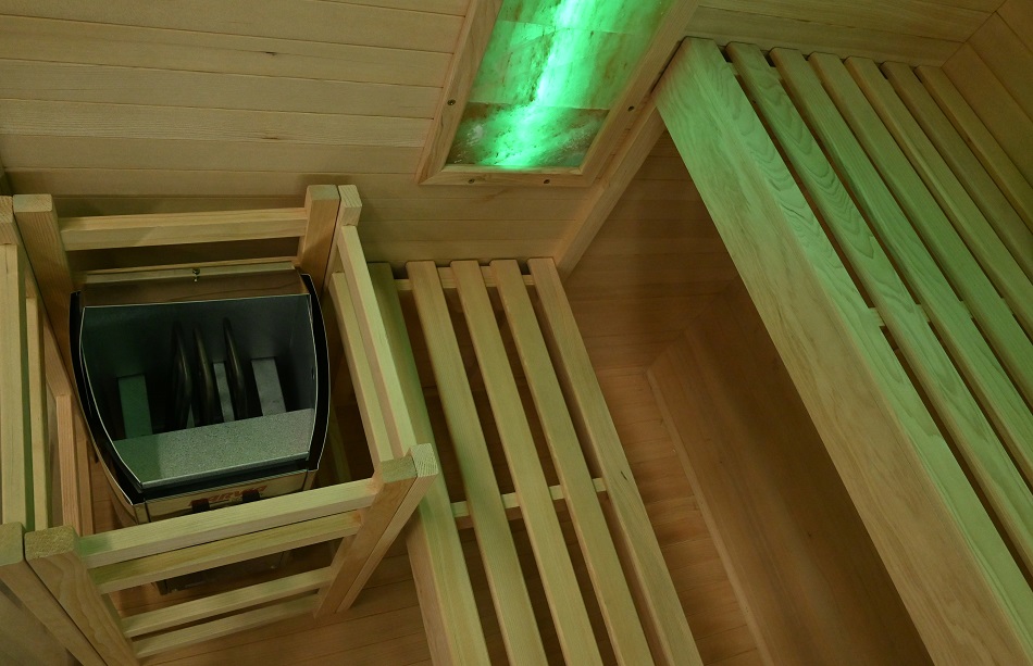 SAUNA FINLANDESE LUXOR SB50120 PER 2 PERSONE - immagine 5