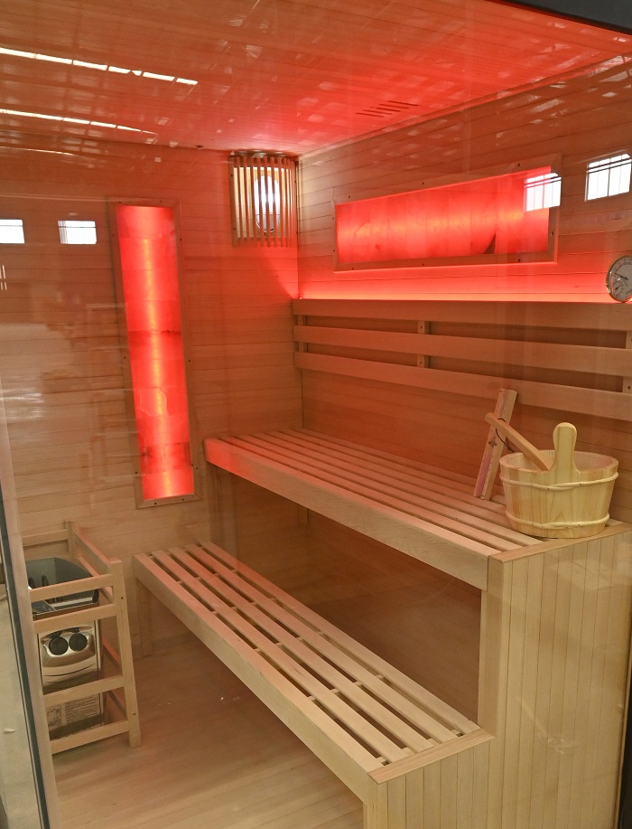 SAUNA FINLANDESE LUXOR SB50120 PER 2 PERSONE - immagine 11