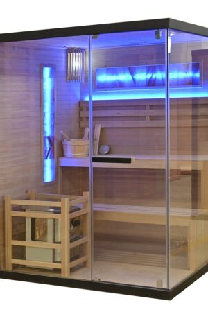 SAUNA FINLANDESE LUXOR SB50150 PER 3 PERSONE