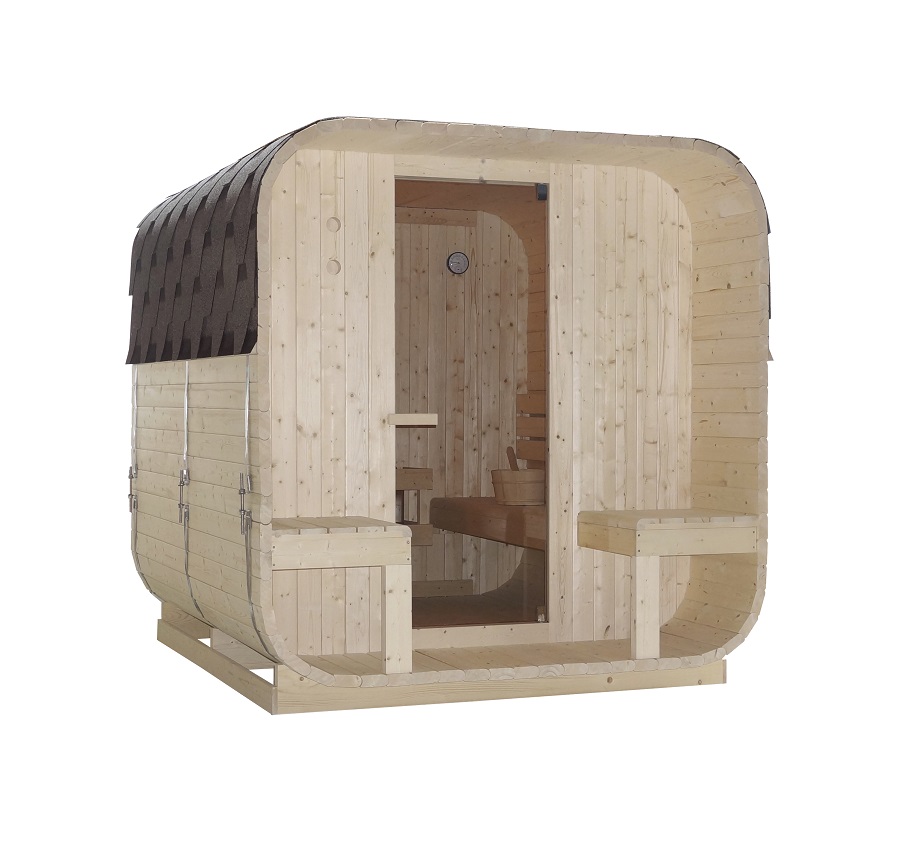 SAUNA ESTERNA GOTEBORG 4 PERSONE - immagine 6