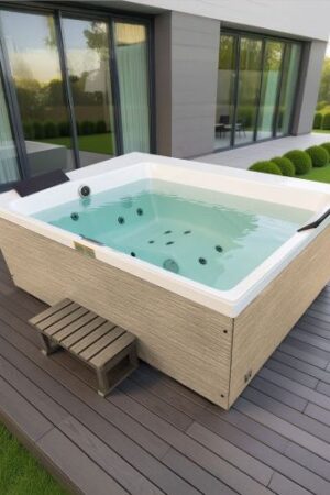 MINI PISCINA IDROMASSAGGIO PER ESTERNO NEW NIMBUS PLUS EXTRA LUSSO