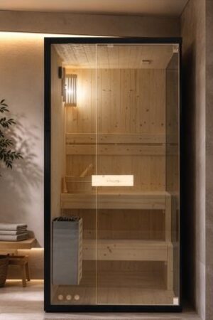 SAUNA FINLANDESE FALUN S 1 Persona 100x120cm