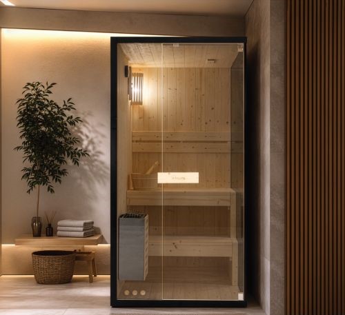 SAUNA FINLANDESE FALUN S 1 Persona 100x120cm