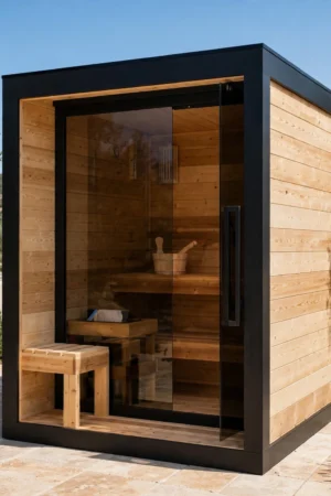 Sauna Finlandese Nora M per esterno 2-3 persone